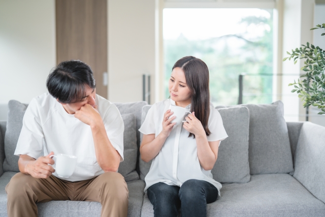 家族に頼る・相談する