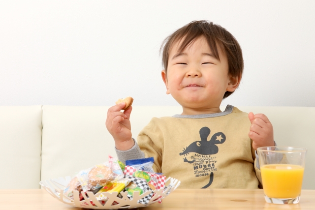 物で釣って徐々に慣れさせる