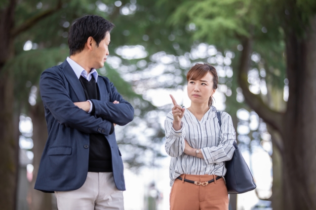 モラハラだと指摘し、自覚させる