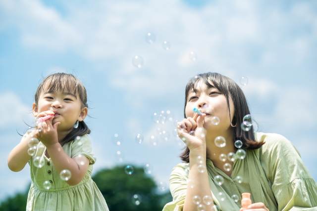 大人ぶらない・子供の目線に立つ