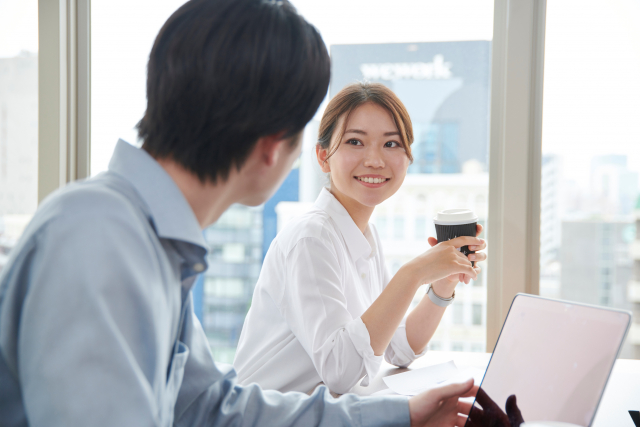 感じの良い雰囲気作りを意識する